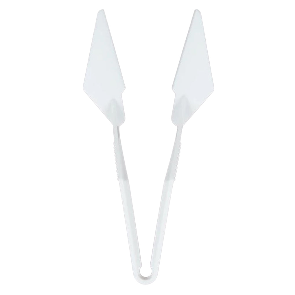 White Ateco flower lifter tool with two angled flat blades and a central hinge, shown against a white background.