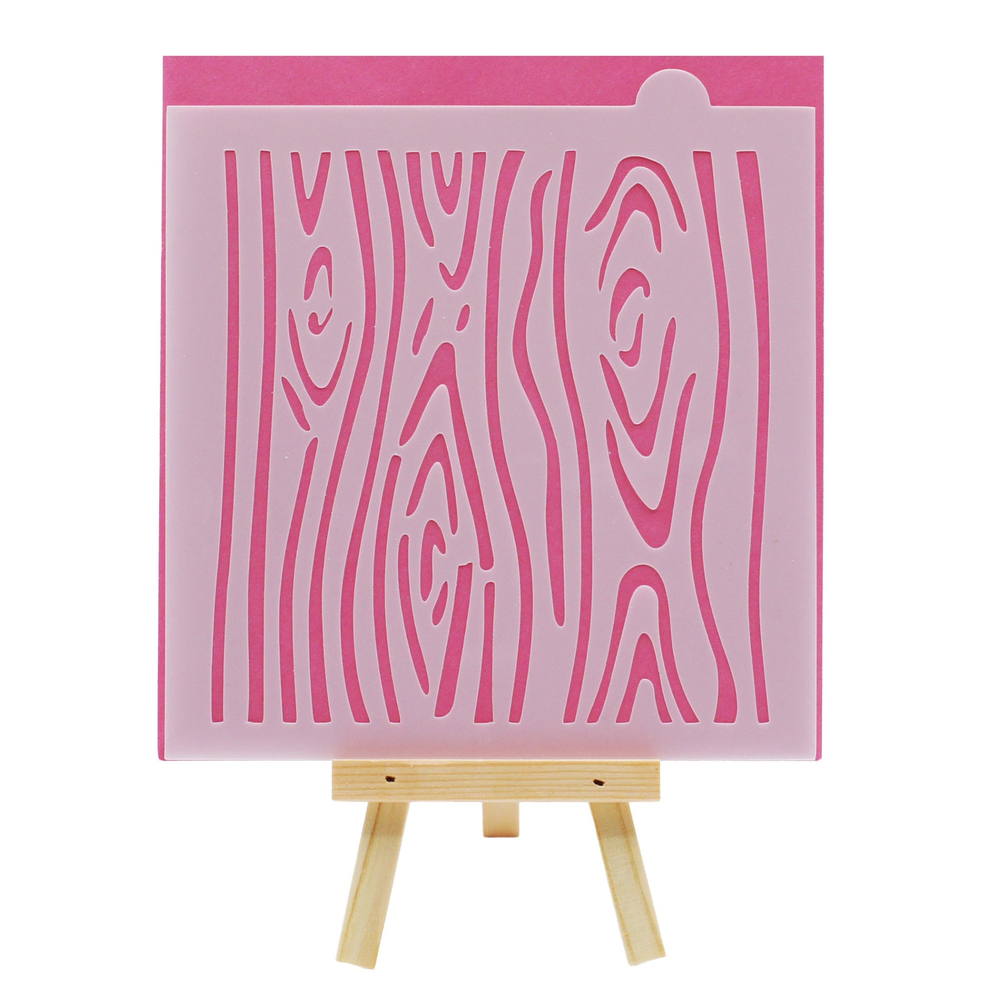 Thick Wood Grain Cookie Stencil