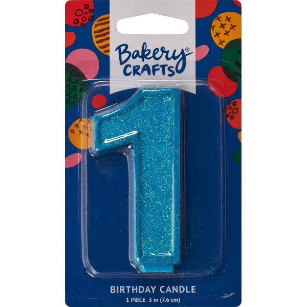 Super Glitter Candle Number 1