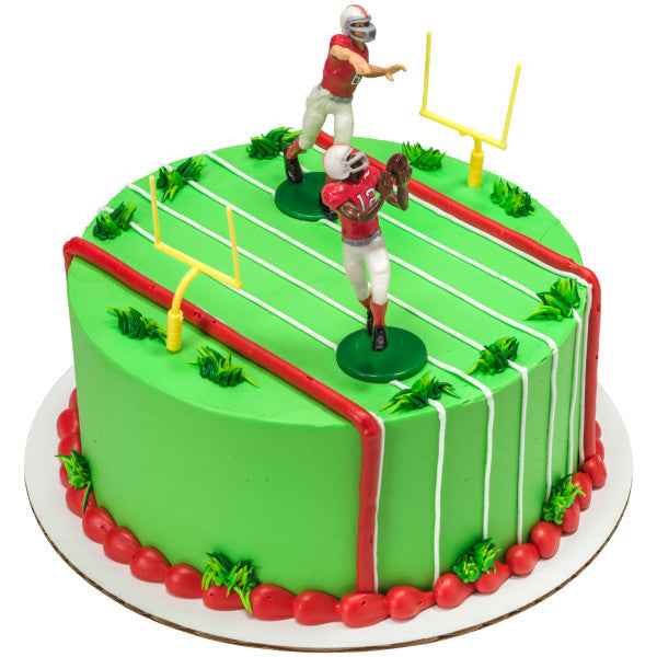 Football Touchdown Cake Topper Kit