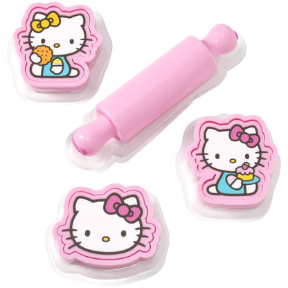 Hello Kitty Cake Topper Set - Play Bake Fun!
