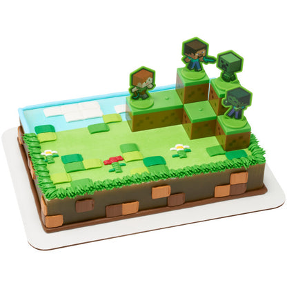 Minecraft Cake Topper Mobs Beware Decoset