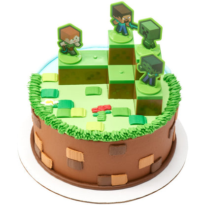 Minecraft Cake Topper Mobs Beware Decoset