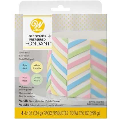 Wilton Rolled Fondant Color Multi Packs