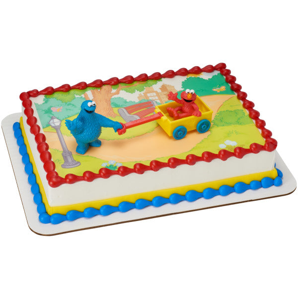 Sesame Street® Let's Play Cake Topper Set