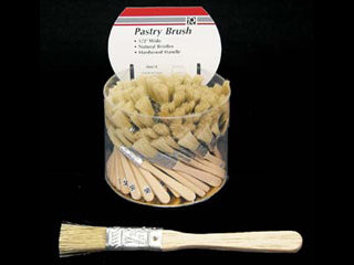 Pastry Brush 1/2" Natural Wood
