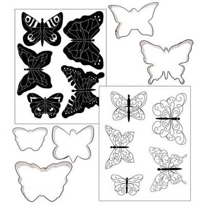 Cookie Cutter Texture Set - Butterfly