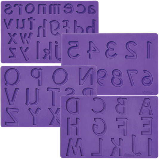 Wilton Letters and Numbers Gumpaste Mold