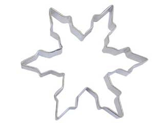 Snowflake Narrow Design Cookie Cutter