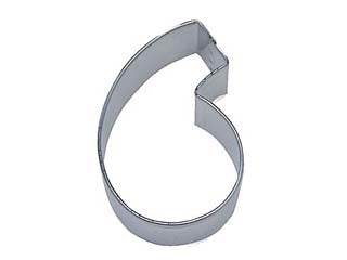 Number 6 or 9 Cookie Cutter 3"