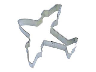 Airplane Cookie Cutter 4"