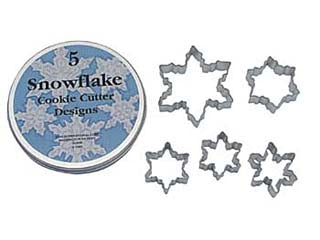 Snowflake Cutter Set 5 pc