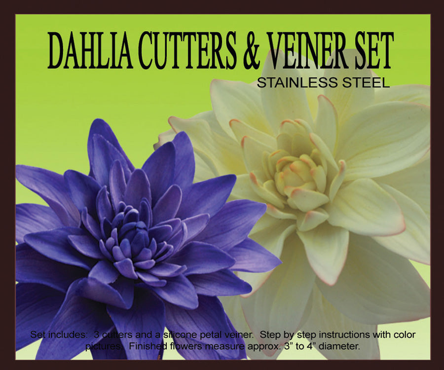 Dahlia Cutter and Veiner Set