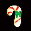 Royal Icing Mini Candy Canes