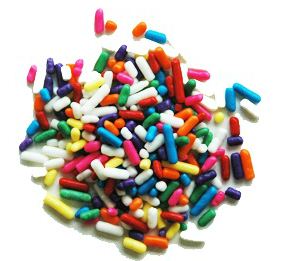 Jimmies Sprinkles - Various Colors