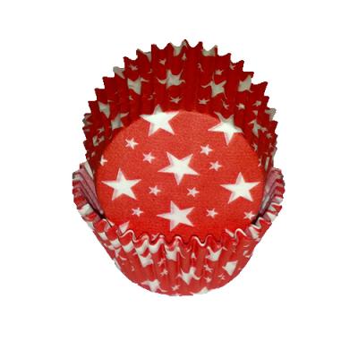 Patriotic Stars Standard Baking Cups 36/pkg