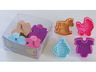 Baby Impression Stampers/Cutters 4 pc