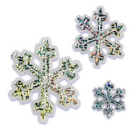 Hologram Snowflake Layon Asst. (3 layons)