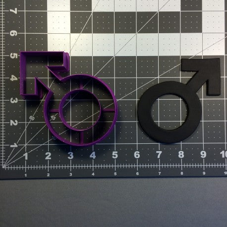 Male Symbol 101 Cutter 4"