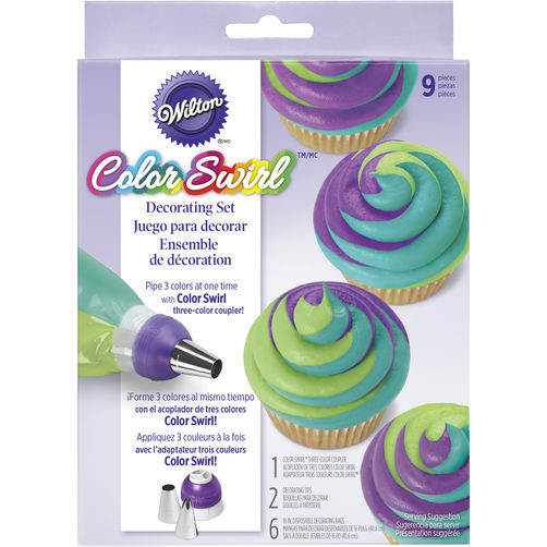 Wilton Color Swirl 3-Color Coupler Decorating Kit