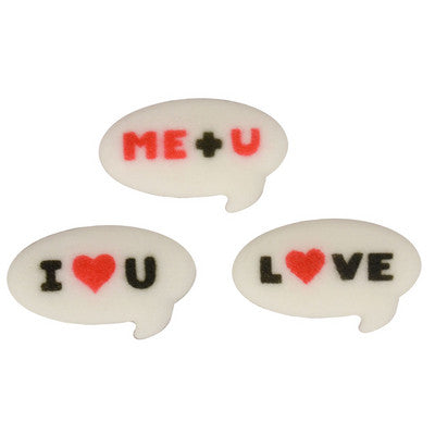 Sugar Candy Love Messages 6/pkg