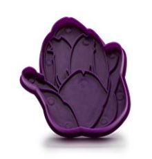 Tulip Stamp Plunger Cookie Cutter