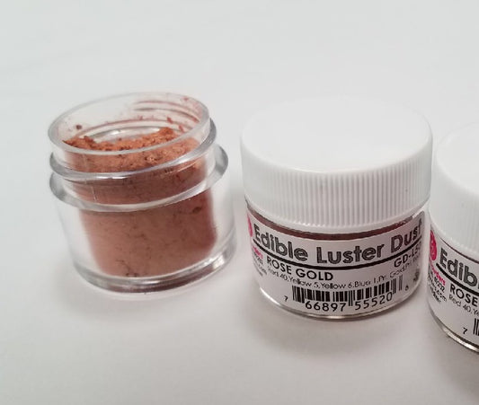 Edible Luster Dust - Rose Gold