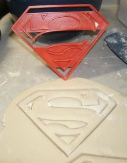 Superman Logo Cookie Cutter