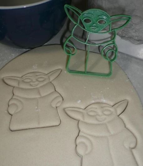 Baby Yoda (Grogu) Cookie Cutter