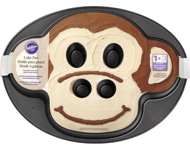 Wilton Monkey-Shaped Cake Pan