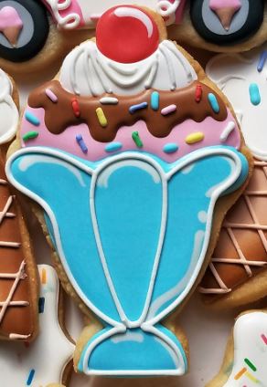 Mermaid / Ice Cream Sundae Cookie Cutter