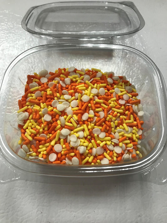 Candy Corn Sprinkle Mix