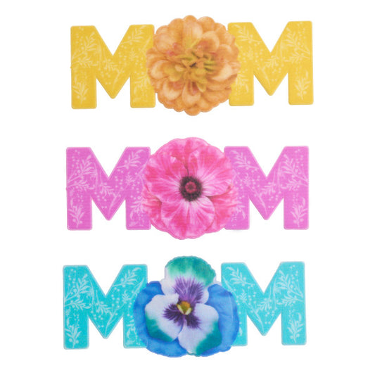 Mother's Day Mom Flower Cake Topper