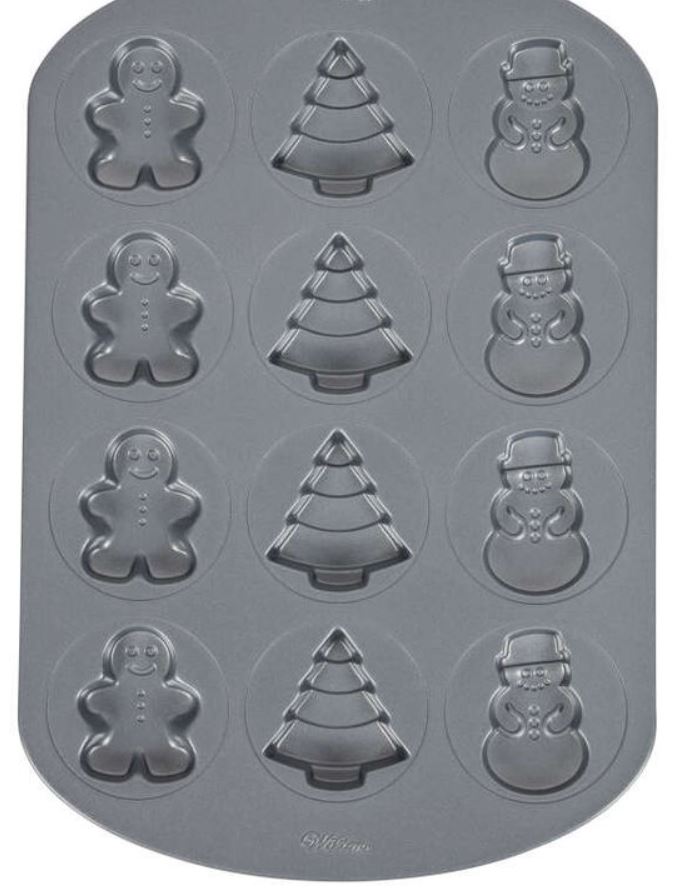 Christmas Shapes Cookie Pan