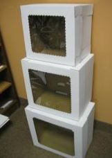 Tall Cake Box 12 x 12 x 12 (in store ONLY)