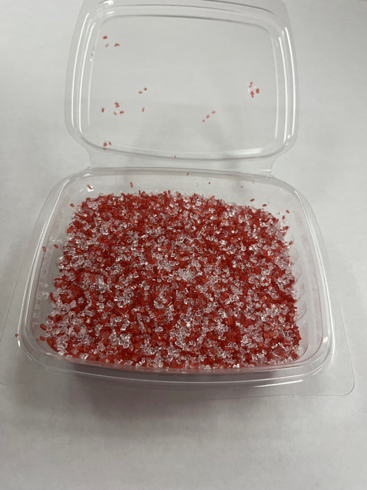 Coarse Sugar - Red and White Blend