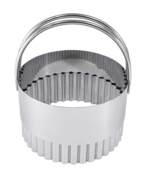 Fluted Circle 2.75" Biscuit Cutter