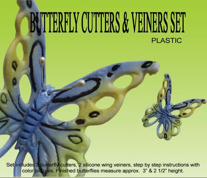 Butterfly Cutter and Veiner Set