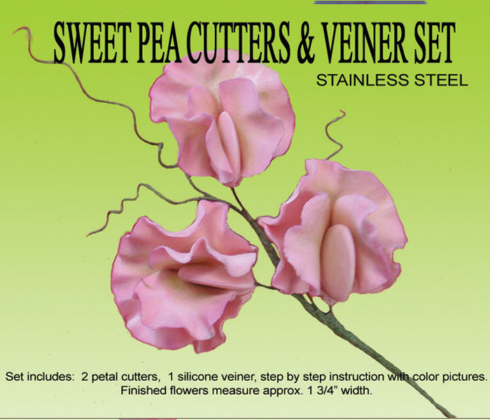 Sweet Pea Cutter and Veiner Set