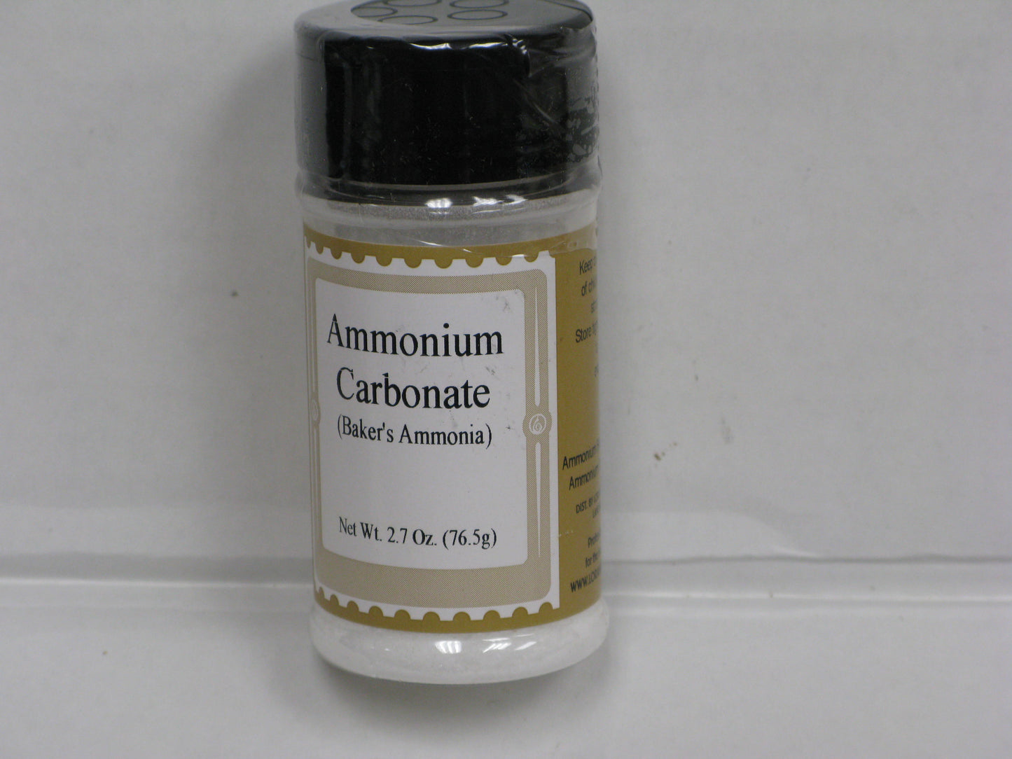 Ammonium Carbonate (Bakers Ammonia)