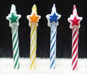 Candles Star Top Stripe