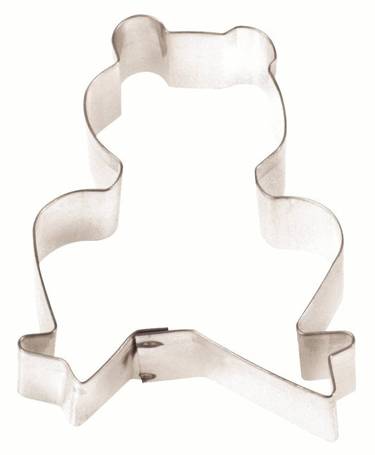 3-inch frog cookie cutter for spring and animal-themed baking projects